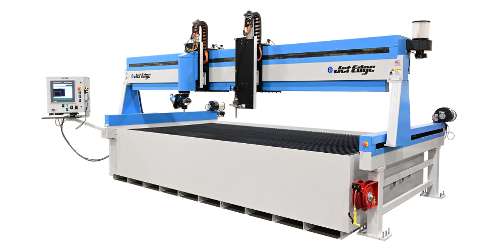 Dual Carriage Image for Newsletter - Jet Edge Waterjet Systems