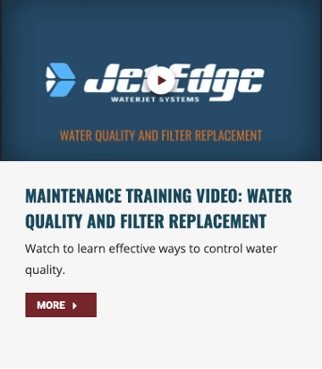 Maintenance Training Video - Water Quality and Filter Replacement